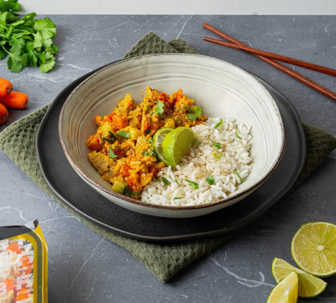 Witte Rijst - Thai Curry 