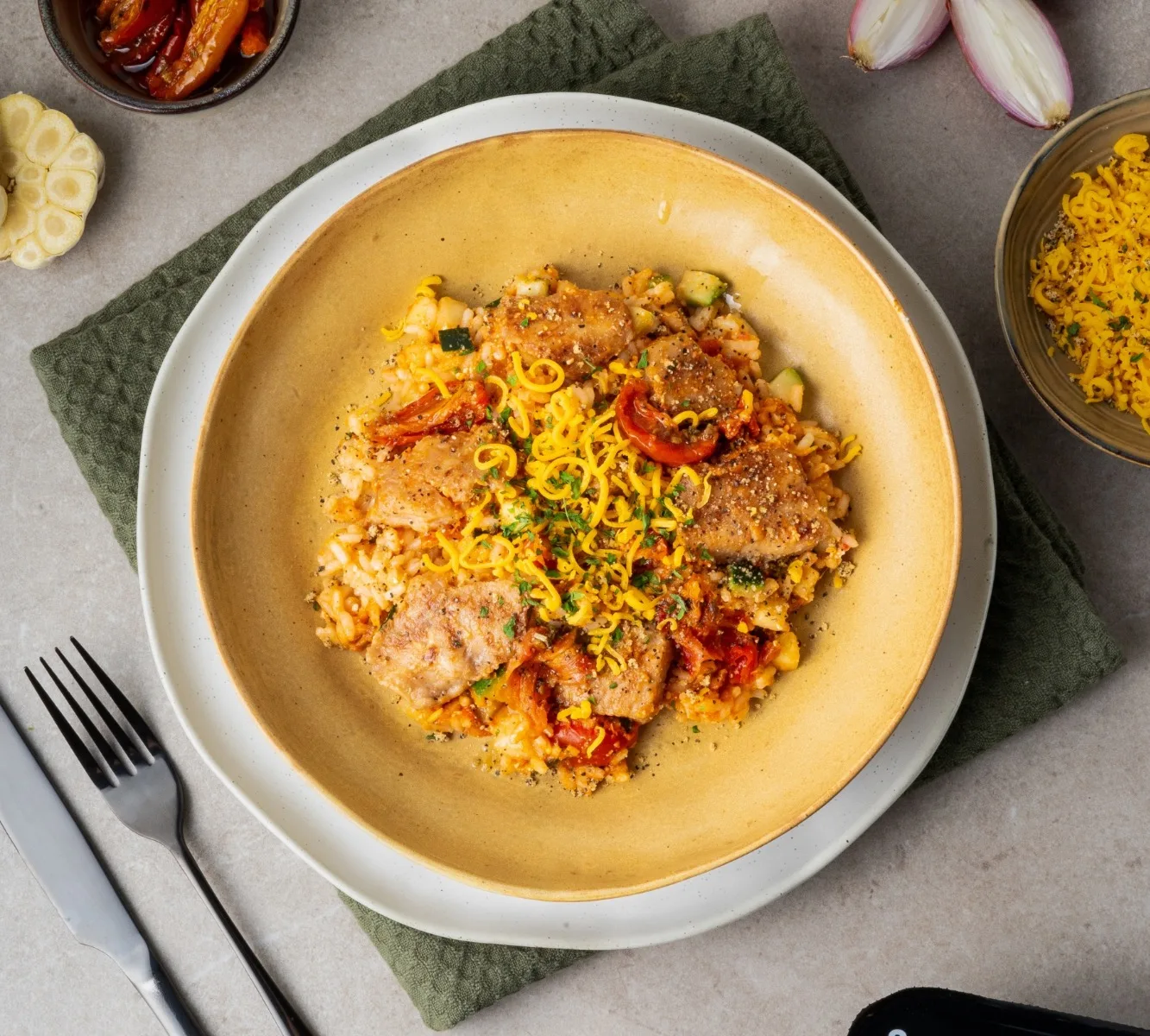 Tomatenrisotto - Chicken