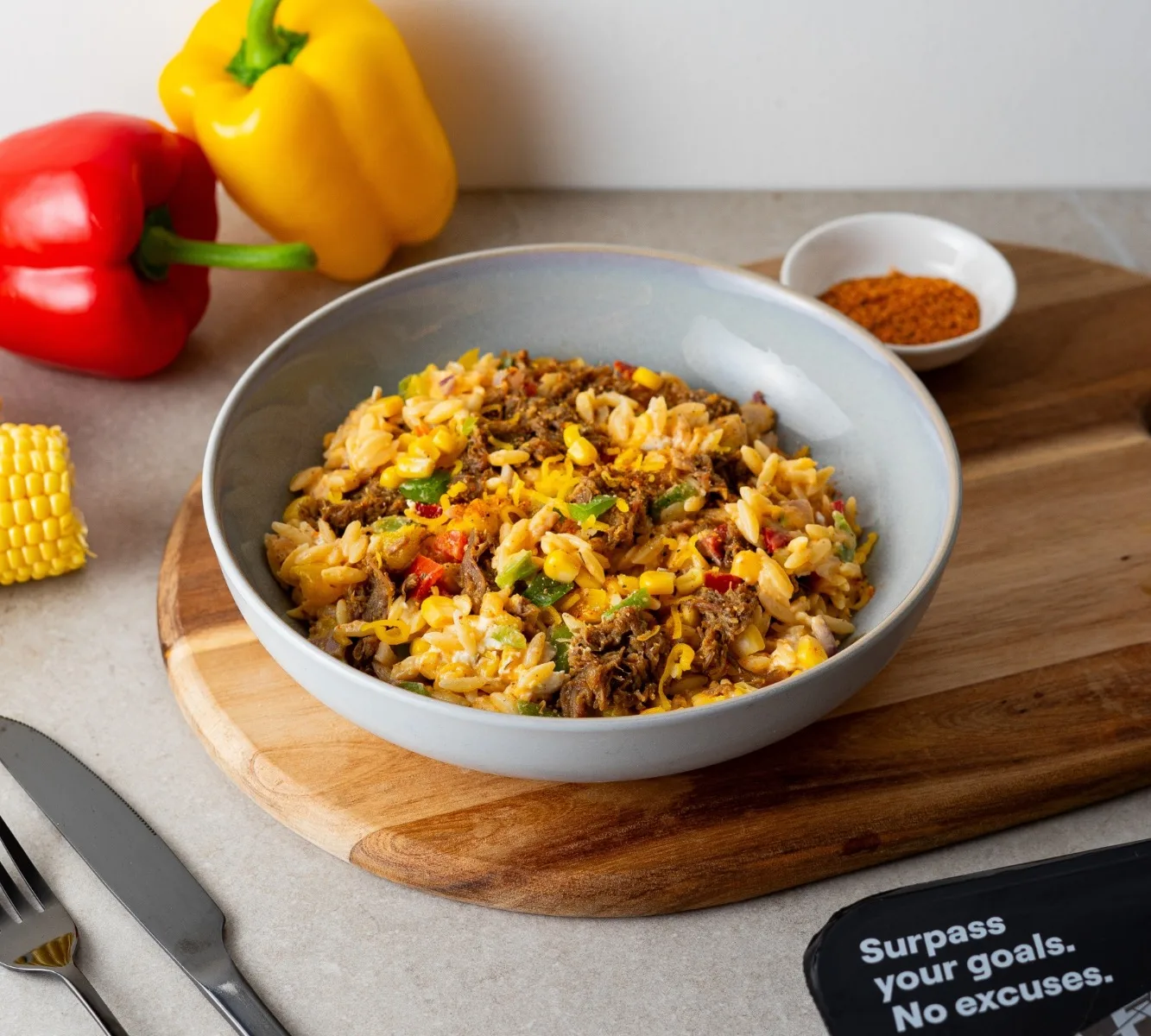 Mexicaanse Orzo - Pulled Beef