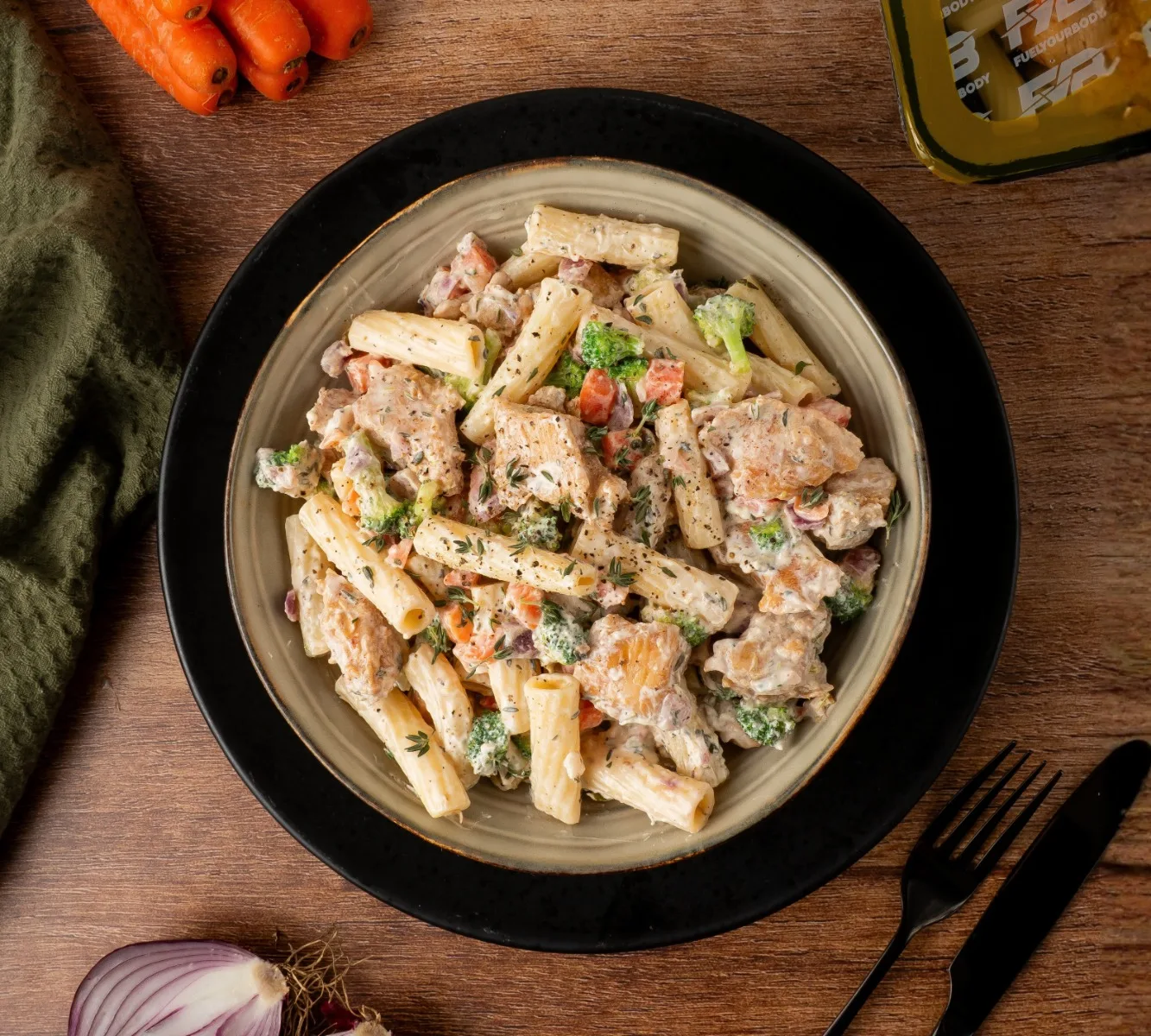 Honey Herb Chicken Pasta [BULK]