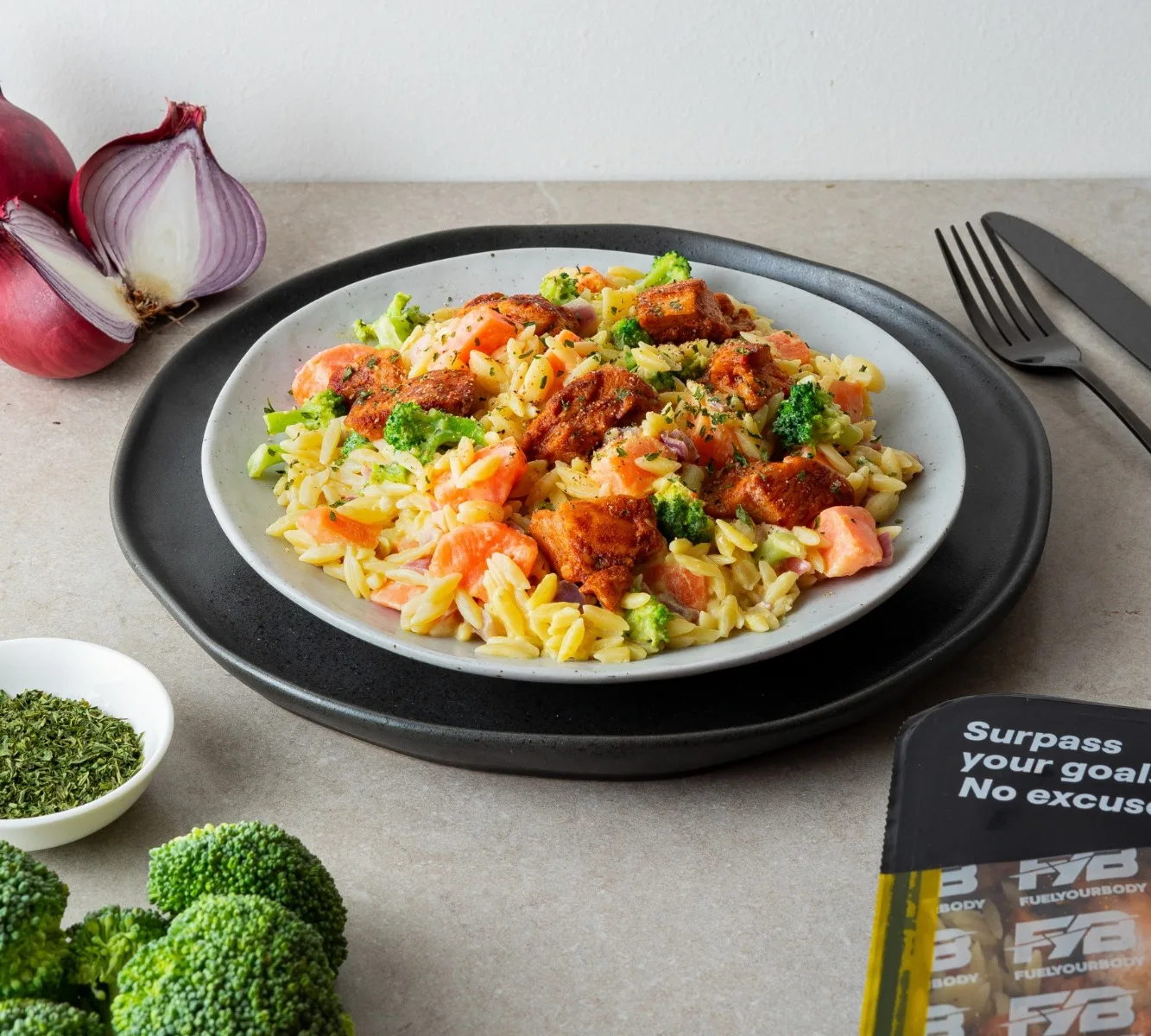 Orzo - Honey Mustard Chicken [BULK]