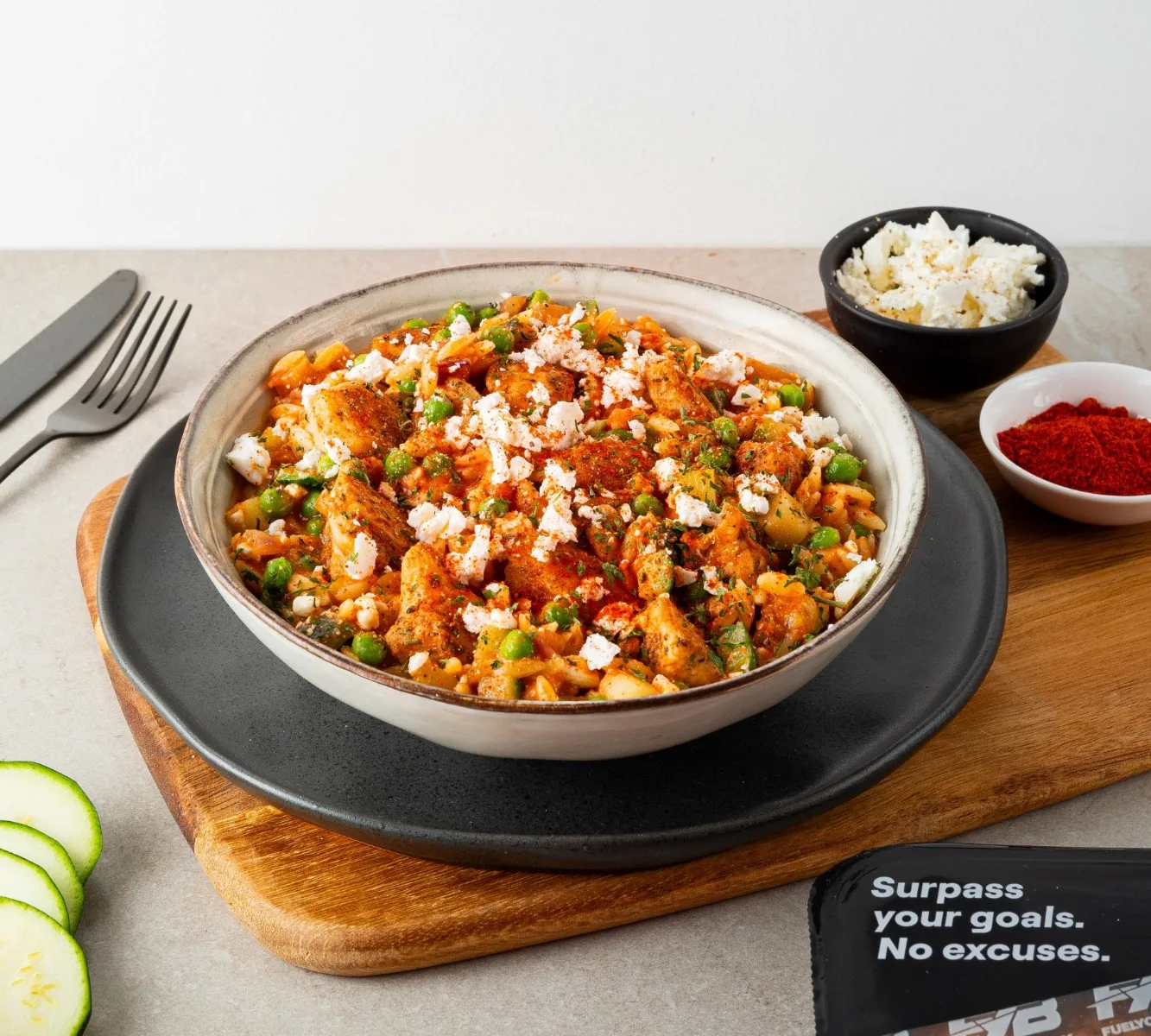 Mediterraanse Orzo - Chicken & Feta [BULK]